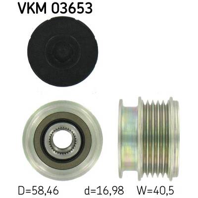Voľnobežka alternátora SKF VKM 03653 (VKM03653)