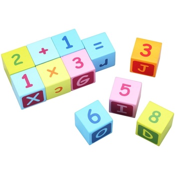 Classic World Дървена проходилка - уокър с кубчета (3306)