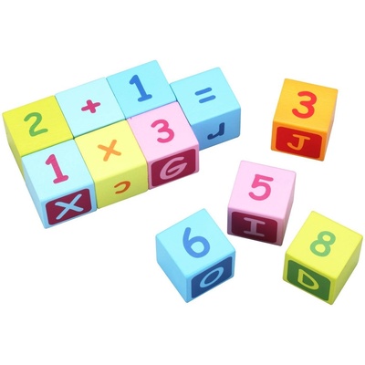 Classic World Дървена проходилка - уокър с кубчета (3306)