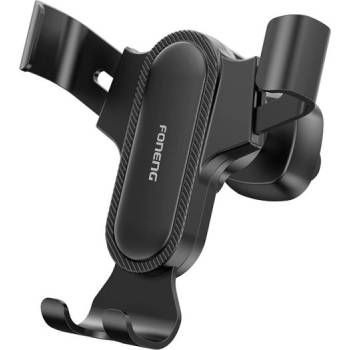 Baseus Стойка за автомобил Foneng, CP100 Gravity Car Mount, за въздухоотвод , Черна (8451)