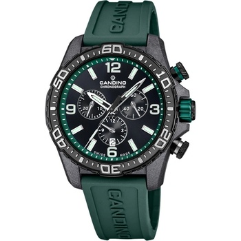 Candino Мъжки часовник Candino Gents Chrono Timeless - C4779/3 (C4779/3)