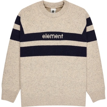 Element Мъжки вълнен пуловер Element 2000s Rib Crew Wool jumper - Oat Milk (005-6978-0111)