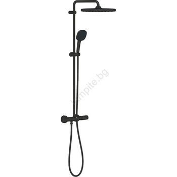GROHE 266962431 - Душова система vitalio comfort 250 250 × 250 мм черна (gh1094)