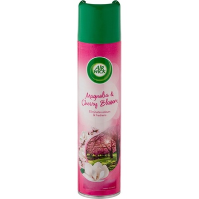 Air Wick Magnolia & Cherry Blossom Magnólia a čerešňový kvet 6v1 osviežovač vzduchu sprej 300 ml