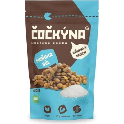 Čočkýna Smažená Čočka mořská sůl 100 g