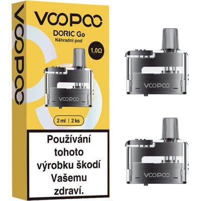 VooPoo Doric Go cartridge 1,0 Ohm 2 ks