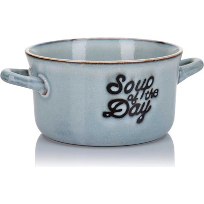 Siaki Collection Collection Kameninová miska na polievku Soup modrá 500 ml