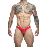 Justin+Simon Classic Tanga Red XL