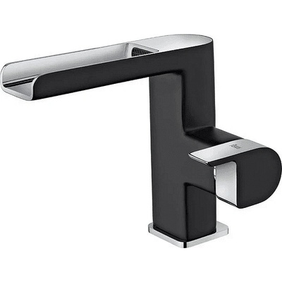 Strohm Teka Смесител за баня, SUPER ECO A++, за мивка, черен FORMENTERA (Б.181.ХРЧЕ)