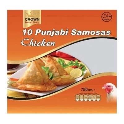 Crown Mražené Kuřecí Punjabi Samosa 10ks
