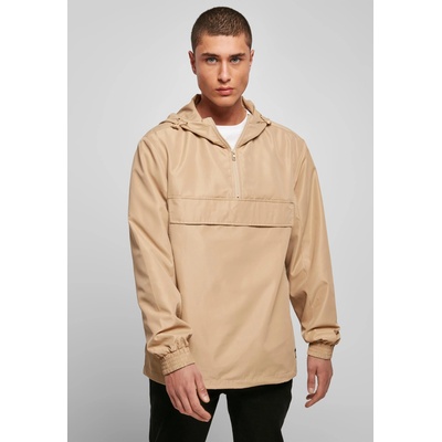 Urban Classics Мъжка ветровка в бежово Urban Classics Recycled BasicUB-TB4928-03738 - Бежов, размер S