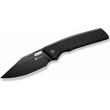 Sencut GlideStrike Black Coarse G10 HandleBlack 9Cr18MoV BladeLiner Lock S23018-1
