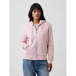 GAP Топъл суитшърт със sherpa и лого GAP GAP | Rozov | ЖЕНИ | XXS
