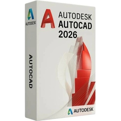 Autodesk AutoCAD 2026 Educational - Win (1 zařízení 12 měsíců)