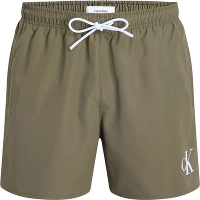 Calvin Klein Бански гащета Calvin klein jeans Medium Drawstring swimming shorts - Green (Dusky Green)