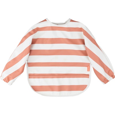 Done by Deer Водоустойчив лигавник с дълги ръкави Done by Deer - Stripes, papaya (1333206)