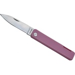 Baladéo eco354 papagayo / Къмпинг нож със силиконова дръжка и предпазител - розов (cor eco354)