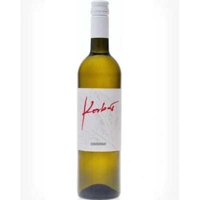 Korbaš Rodinné vinárstvo Chardonnay suché biele 2023 12% 0,75 l (čistá fľaša)