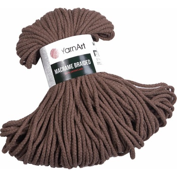 YARNART Macrame Braided 4 mm 67 m 791 юта (Macrame Braided 791)