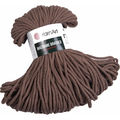 YARNART Macrame Braided 4 mm 67 m 791 юта (Macrame Braided 791)