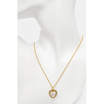 Ambush Сребърно колие AMBUSH Heart Class Ring Charm Necklace (12114803)
