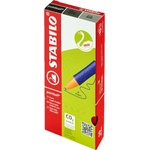 STABILO pointball 10бр/опаковка червена химикалка с бутон 6030/40B10 (6030/40B10)