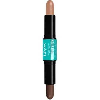 NYX Professional Makeup Wonder Stick Dual Face Lift obojstranná kontúrovacia tyčinka 06 Rich 2 x 4 g