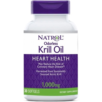 Image 1 of Natrol Omega-3 Krill Oil 1000 mg [30 Гел капсули]