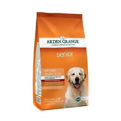 Arden Grange Dog Senior s čerstvým kuracím mäsom a ryžou 2 kg