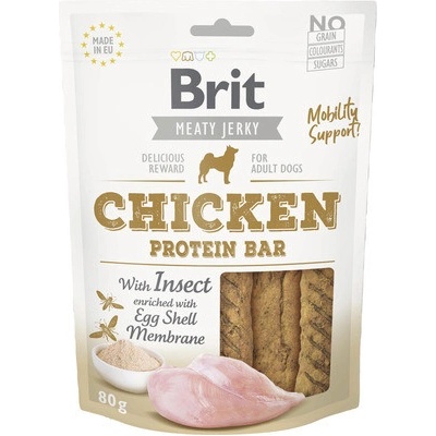 Brit Care Jerky Chicken & Insect Protein Bar 80 g