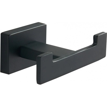 Mexen Arno двоен закачалка за кърпи, черен - 7020735-70 (7020735-70)