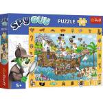 Trefl Puzzle с търсене на изображения Spy Guy: Пиратски кораб 100 части (15594)