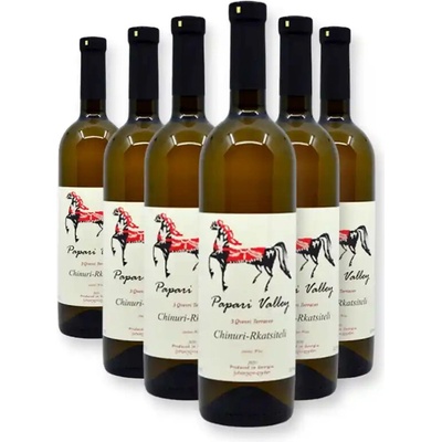 Papari Valley - Chinuri Rkatsiteli Kvevri bílé suché víno 12,5% 6 x 0,75 l (holá lahev)