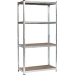 MMS Метален стелаж MMS - Eko, MDF, 4 х 175 kg, 180 х 90 x 40 cm (48219)