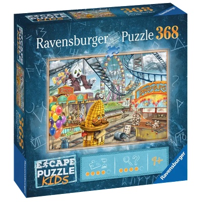 Ravensburger Пъзел Ravensburger от 368 части - Увеселителен парк (12936)