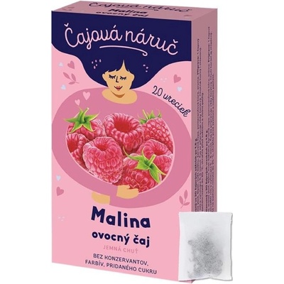 Leros Čaj ovocný Čajová náruč malina 20 x 1 g