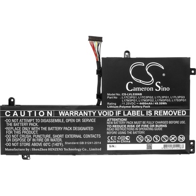 Cameron Sino Батерия за лаптоп LENOVO L17C3PG1 Legion Y530 Y730 LVL530NB 11.25V 4400mAh CAMERON SINO (17047)