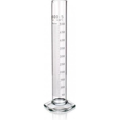 Simax Odmerný valec sklenený, trieda presnosti B, vysoký 25ml