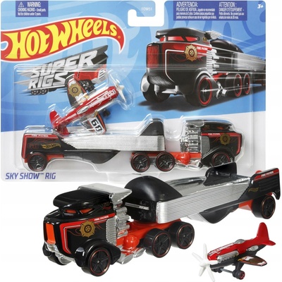 Mattel Hot Wheels Náklaďák Sky Show Rig CGC28
