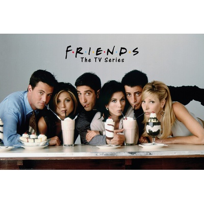 Plagát, Obraz - Priatelia - Milkshake, 91.5 × 61 cm