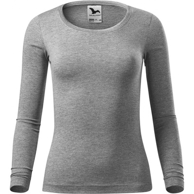 Malfini Fit-t LS 169 12 tmavě šedý melír