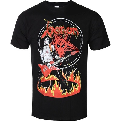 Tričko metal RAZAMATAZ Venom Cronos In Flames černá – Hledejceny.cz