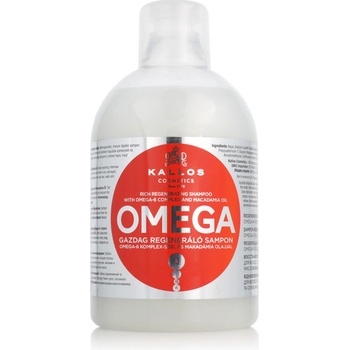 Kallos šampon s Omega komplexem pro poničené vlasy 1000 ml