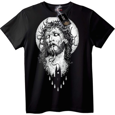 NOONEBRAND Тениска Мистичен deity - 5XL, White