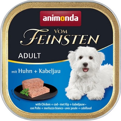 Animonda Vom Feinsten Adult Dog kuracie a treska 11 x 150 g