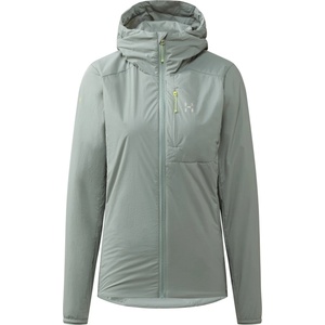 Haglöfs Дамско водоустойчиво яке Haglöfs Women's L. I. M Mimic Barrier Hood Synthetic jacket - Dew Green - размер XS (102-5069-0111)