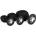 Boss of Toys EasyToys Silicone Anal Trainer Set with Decorative Gem Black 3 pcs