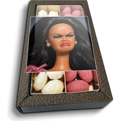 Sablio Mandle v čokoládě Naštvaná Barbie Meme Barbie 2x 80 g