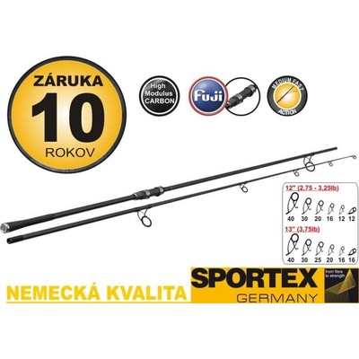 Sportex D.N.A Carp 3,66 m 2,75 lb Korková rukojeť 2 díly