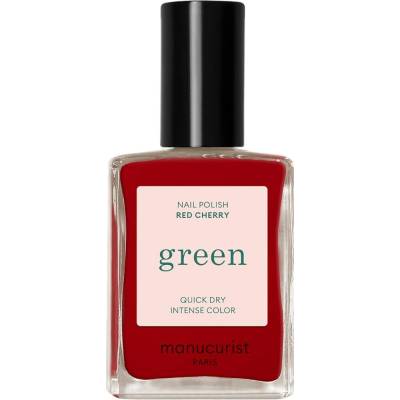 Manucurist Lak na nechty Green Natural Nail Colour 15 ml Red Cherry